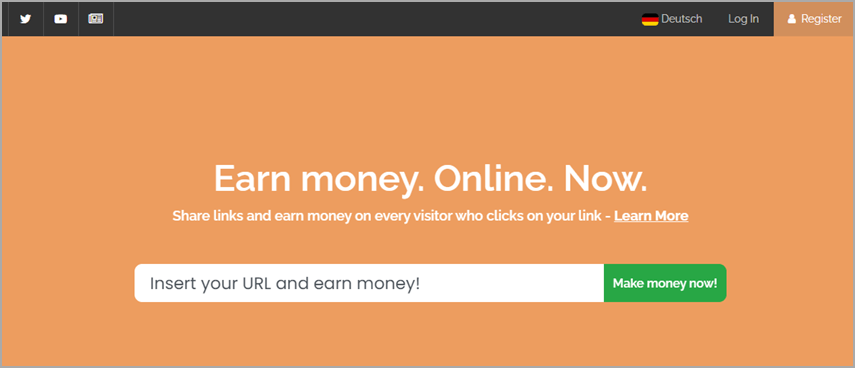Kiếm tiền bằng cách chia sẻ link rút gọn với Linkvertise