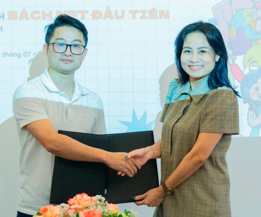 Năm 2021, Việt Nam lần đầu tiên ra mắt sách NFT và nhận được sự đón nhận của đông đảo bạn trẻ. (Ảnh: Vietnamnet).